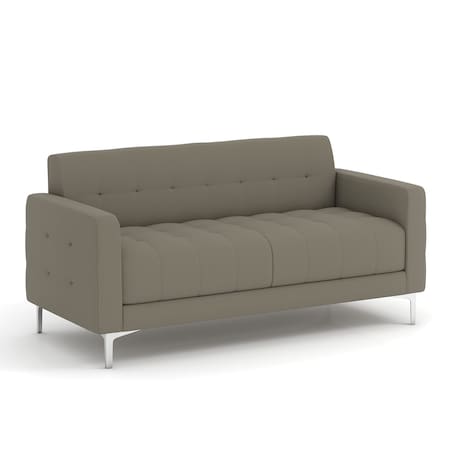 Officesource Draper Collection Retro Sofa OSRL3019FTP